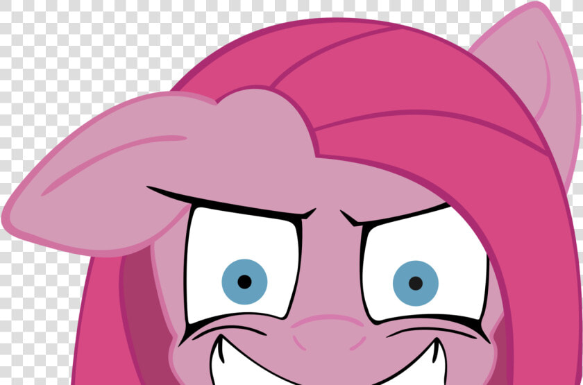 Agnara  Evil Grin  Pinkamena Diane Pie  Pinkie Pie    Simple Evil Grin  HD Png DownloadTransparent PNG