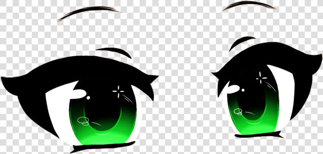  gacha  gachalife  eye  gachaeye  freetoedit   Green Gacha Edit Eyes  HD Png DownloadTransparent PNG