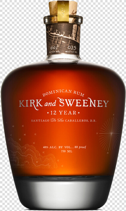 Kirk And Sweeney 23 Year Dominican Rum  HD Png DownloadTransparent PNG