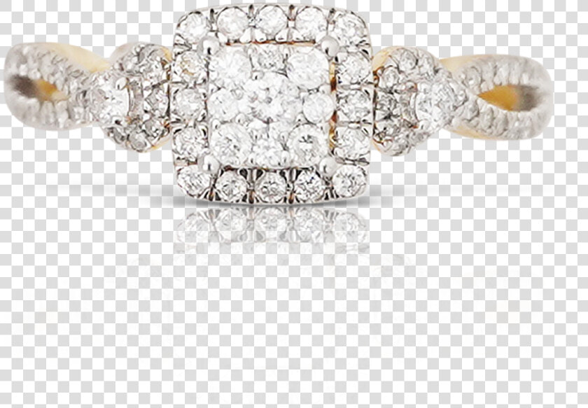 14k Yellow Gold Ladies Diamond Ring   Engagement Ring  HD Png DownloadTransparent PNG