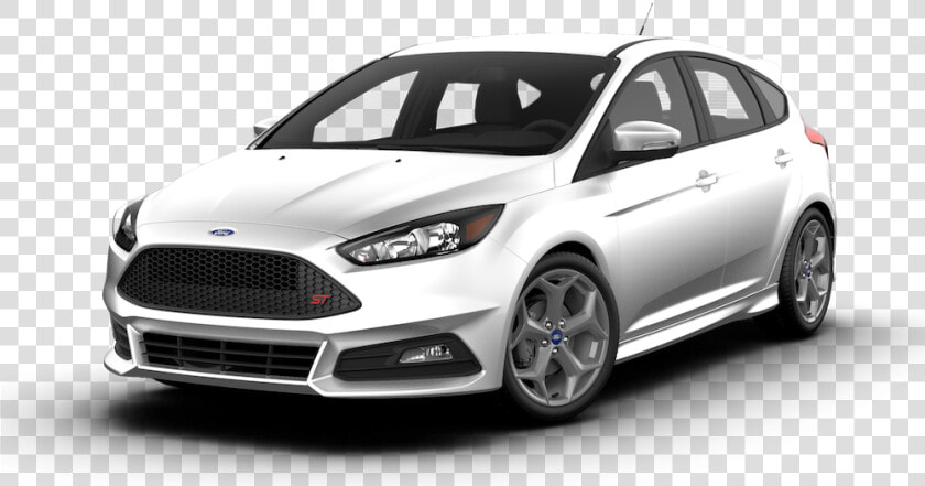 White 2018 Ford Focus Model   Focus St 2018 White  HD Png DownloadTransparent PNG