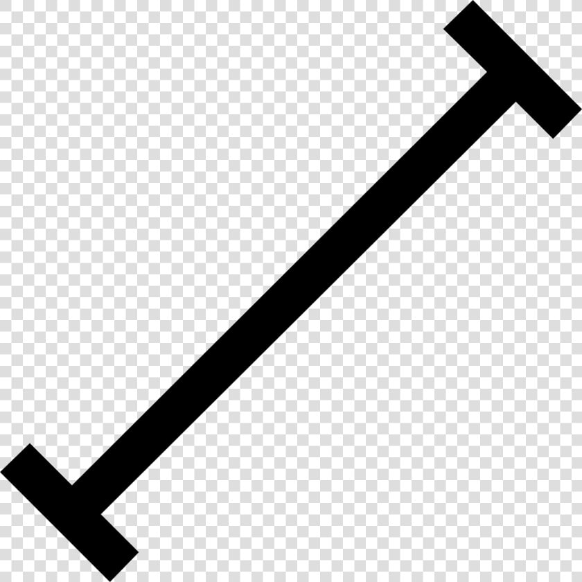 Line Measurement   Measure Line Icon  HD Png DownloadTransparent PNG