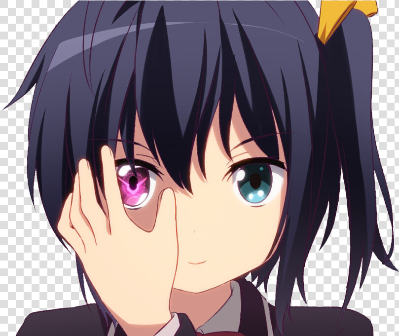 Transparent Rikka Takanashi Png   Rikka Takanashi One Eye  Png DownloadTransparent PNG