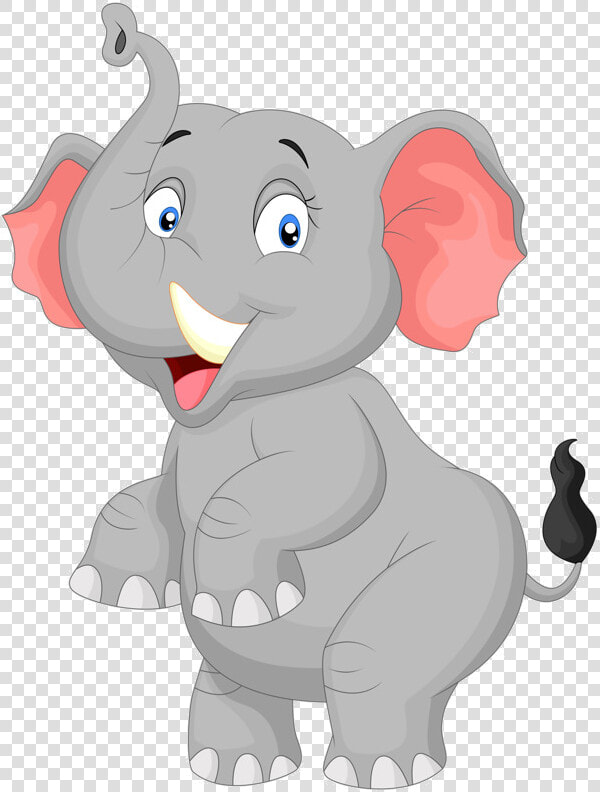 Elephant Cute Baby Clipart Image And Transparent Png   Cartoon Elephant Images Hd  Png DownloadTransparent PNG