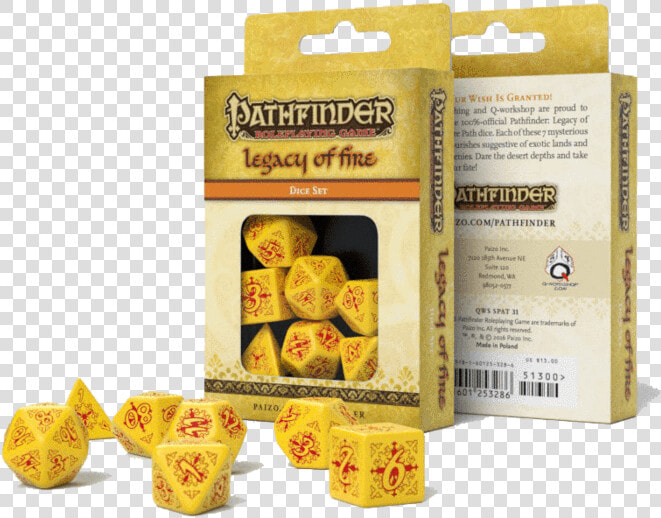 Dice 7 Set Pathfinder Legacy Of Fire Data Rimg   Pathfinder Mummy  39 s Mask Dice  HD Png DownloadTransparent PNG