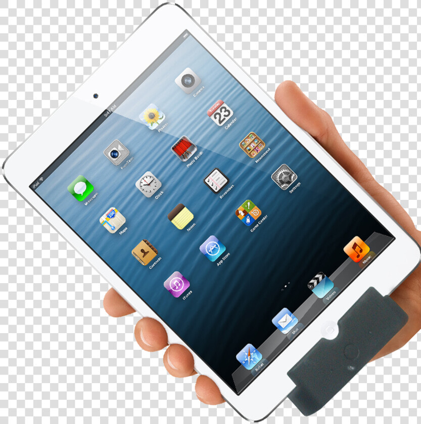 White Ipad Mini With Infinea Tab M   Tablet Computer  HD Png DownloadTransparent PNG