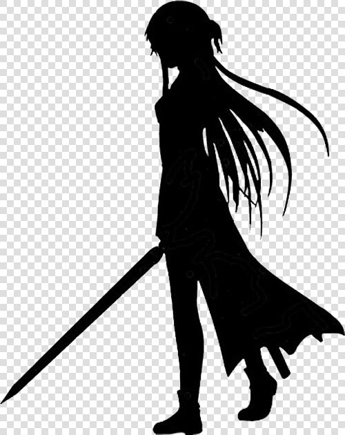 Sword Art Online   Sword Art Online Black And White  HD Png DownloadTransparent PNG