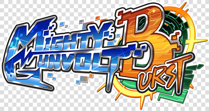 Mighty Gunvolt Burst Logo  HD Png DownloadTransparent PNG