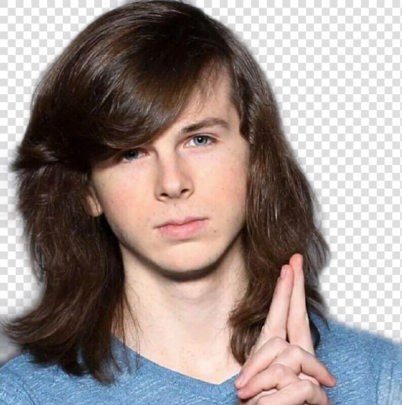  carlgrimes  carl  grimes  carlgrimessticker  chandlerriggs   Chandler Riggs Pareja  HD Png DownloadTransparent PNG