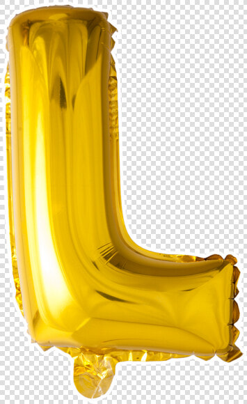 Foilballoon L   16   L Letters In Gold Balloons Png  Transparent PngTransparent PNG