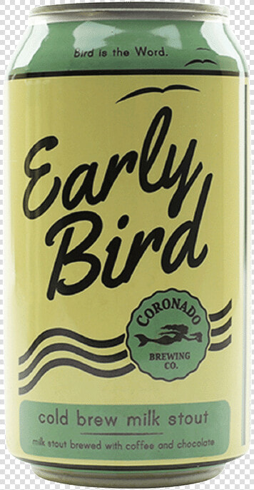 Coronado Early Bird Mocha Milk Stout   Cream Soda  HD Png DownloadTransparent PNG