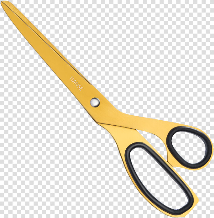 Gold 8 Inch Vintage Scissors   Gold Scissors Transparent Png  Png DownloadTransparent PNG