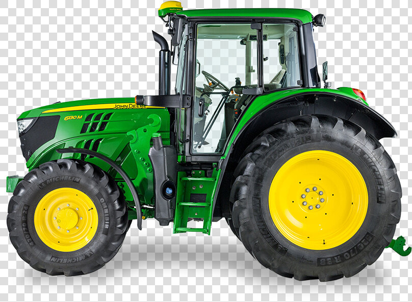 John Deere Transparent Picture   John Deere 6120 Tractor  HD Png DownloadTransparent PNG