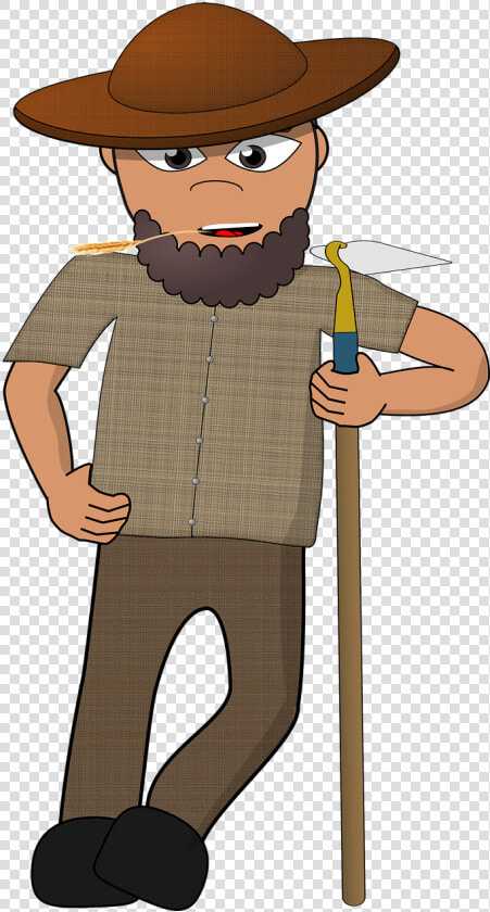 Comic Characters Dress up Head Farmer Free Photo   Cartoon Farmer  HD Png DownloadTransparent PNG