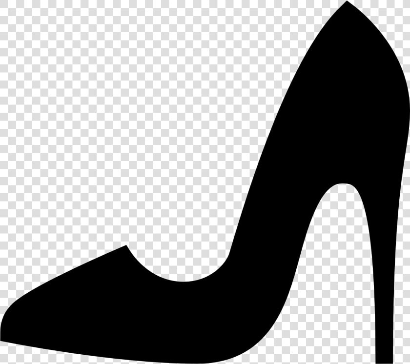 High heeled Shoe Clip Art   Heels Clipart Png Silhouette  Transparent PngTransparent PNG