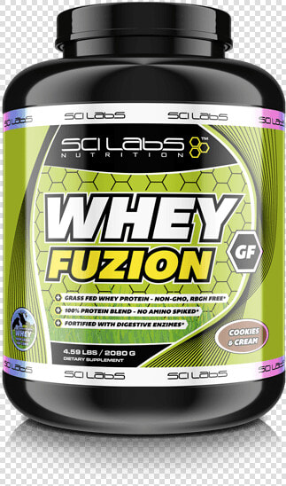 Whey Fuzion Gf Protein   Whey Fuzion Scilabs  HD Png DownloadTransparent PNG