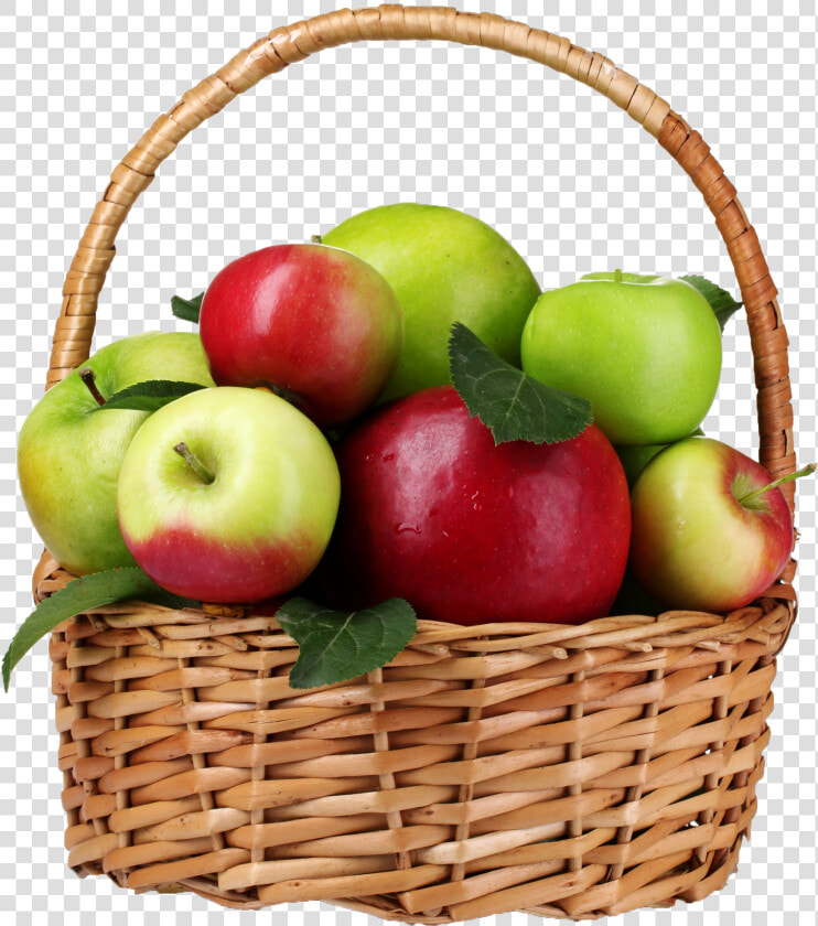 Basket Of Apples Png  Transparent PngTransparent PNG