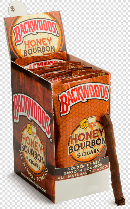 Backwoods Cigars   Backwood Honey Bourbon 5 Pack  HD Png DownloadTransparent PNG