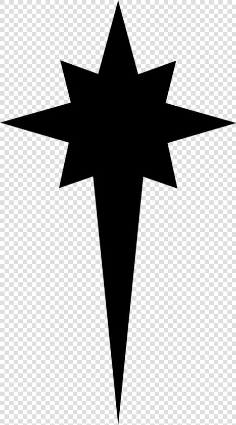 Walked Into The Hickory Hills Presbyterian Church Worship   Star Of Bethlehem Silhouette Clip Art  HD Png DownloadTransparent PNG