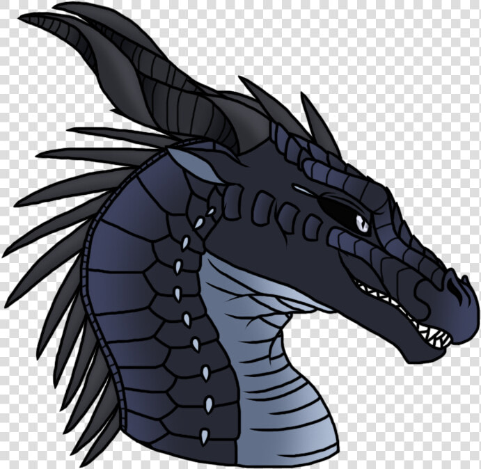 Darkstalker Headshot By   Wings Of Fire Nightwing Headshot  HD Png DownloadTransparent PNG