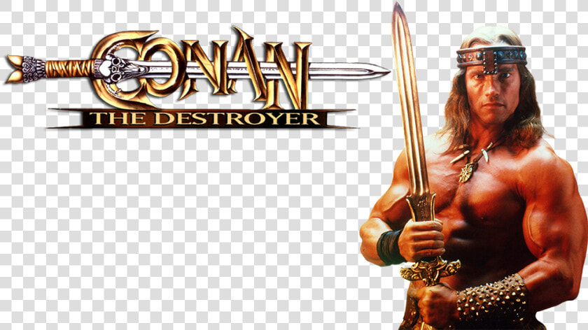 Conan The Destroyer Image   Arnold Schwarzenegger Conan The Barbarian Png  Transparent PngTransparent PNG