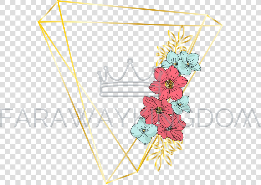 Triangulo Floral  HD Png DownloadTransparent PNG