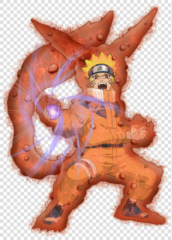 Narutoxns Naruto 1 Tail Fox Rasengan Render By Xsaiyan d4n57k8   Naruto Kyubi  HD Png DownloadTransparent PNG