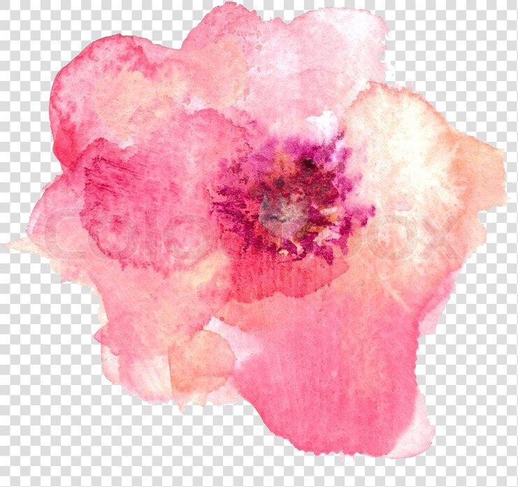 Pink Watercolor Background Flower   Png Download   Pink Watercolor Background Flower  Transparent PngTransparent PNG