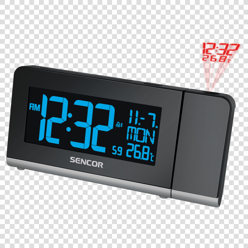 Cool Alarm Clocks Excellent Projection Alarm Clock   Sencor Sdc 8200  HD Png DownloadTransparent PNG