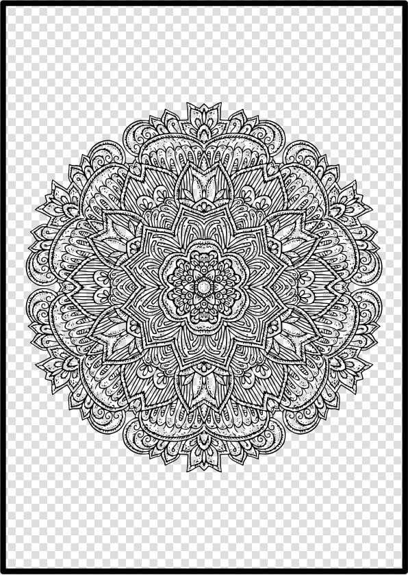 Mandala Color Speak Louder Than Words Free Mandala   Circle  HD Png DownloadTransparent PNG