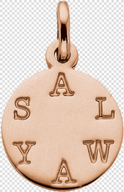 Always Tag Charm 18k Rose Gold Vermeil Class Lazyload   Pendant  HD Png DownloadTransparent PNG