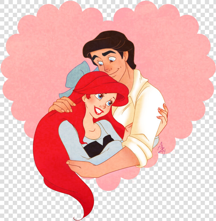 Little Mermaid And Eric Png  Transparent PngTransparent PNG