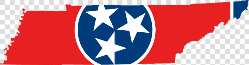 Tennessee Outline With Flag Clipart   Png Download   Tennessee State Shape Flag  Transparent PngTransparent PNG