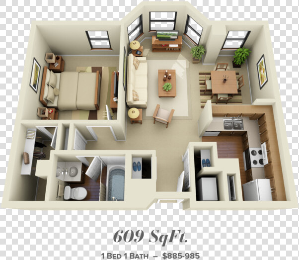 Floorplans Marott 609 Image   Floor Plan  HD Png DownloadTransparent PNG