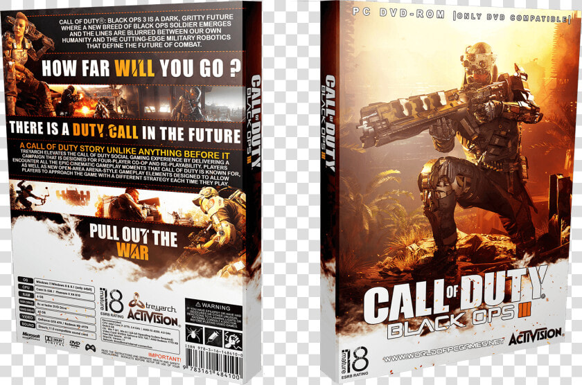 Call Of Duty Black Ops 3 Free Download By Worldofpcgames   Call Of Duty  Black Ops Iii  HD Png DownloadTransparent PNG