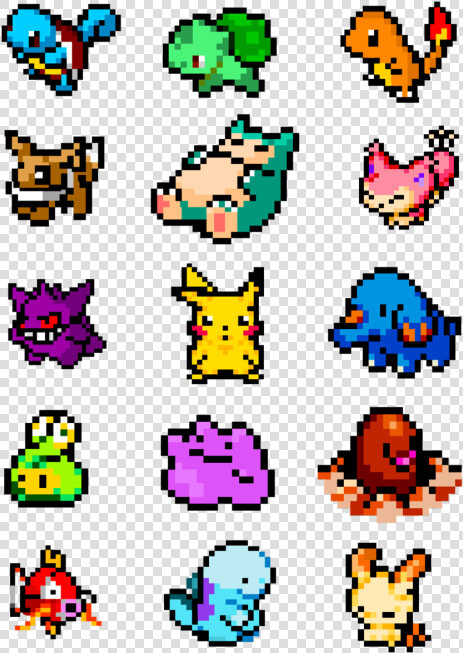 Pokemon Pixel Art Pokemon Art Pixel Pokemon   Easy Pokemon Pixel Art  HD Png DownloadTransparent PNG