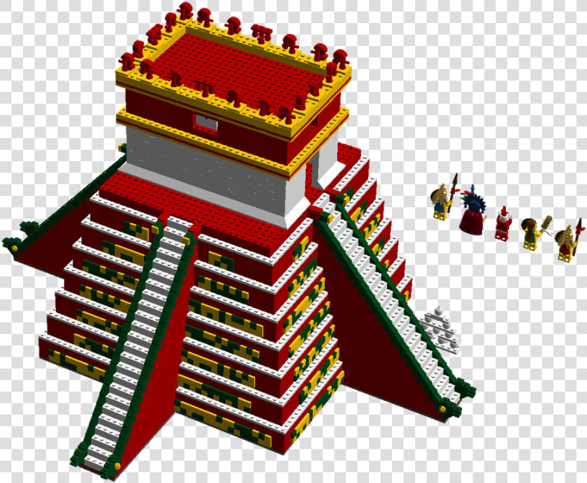 Aztec Pyramid Kukulkan   Lego  HD Png DownloadTransparent PNG