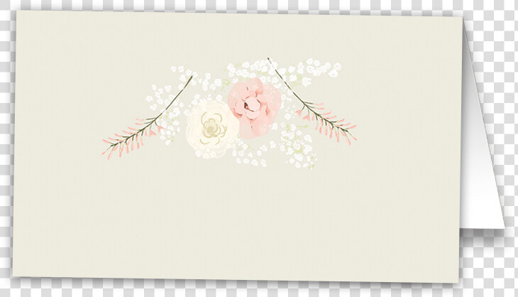 Floral Baby S Breath Wedding Escort Seating Cards   Illustration  HD Png DownloadTransparent PNG