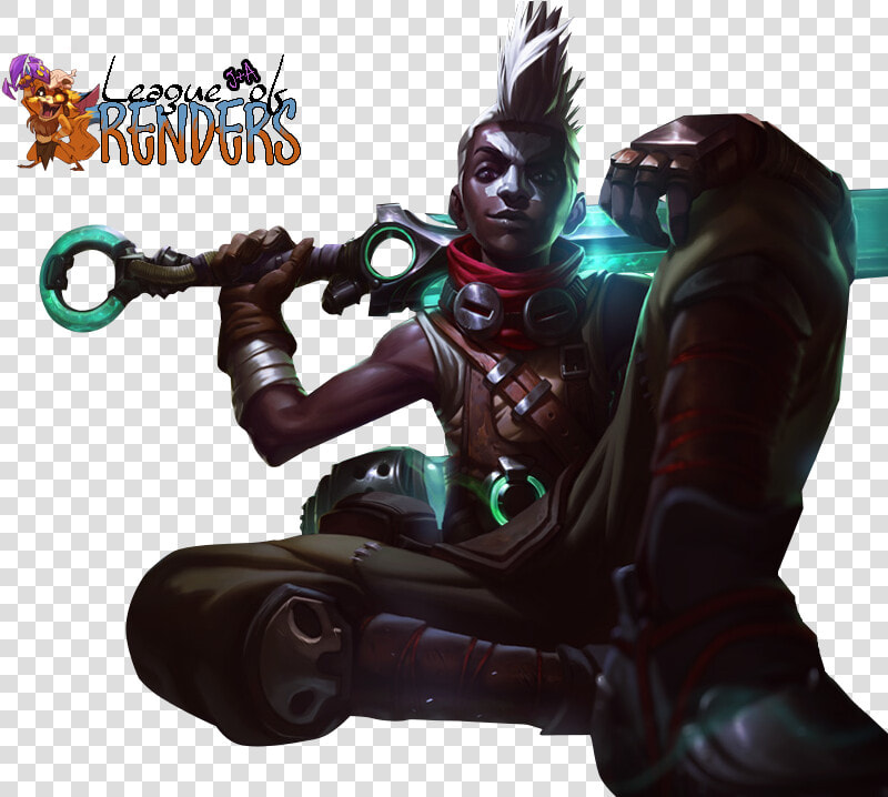 League Of Legends Ekko Png  Transparent PngTransparent PNG