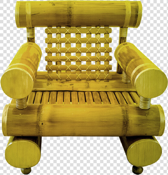 Keko Bamboo Set Of 2 Single Seat And 1 Triple Seat   Bench  HD Png DownloadTransparent PNG