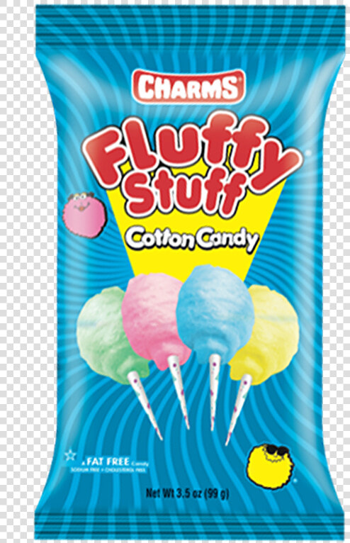 Charms Fluffy Stuff Cotton Candy   Charms Cotton Candy Lollipops  HD Png DownloadTransparent PNG