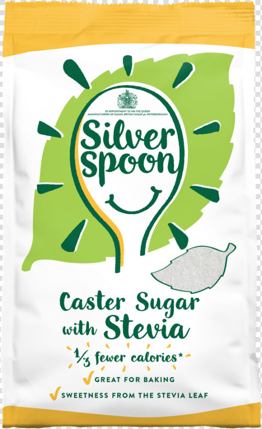 Caster Sugar With Stevia   Silver Spoon Sugar 1kg  HD Png DownloadTransparent PNG