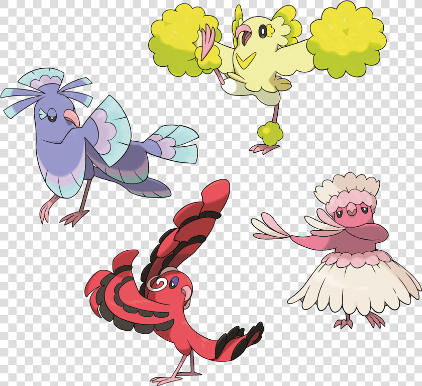 Oricorio   Pom Pom Bird Pokemon  HD Png DownloadTransparent PNG