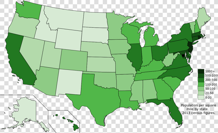 America Population Density  HD Png DownloadTransparent PNG