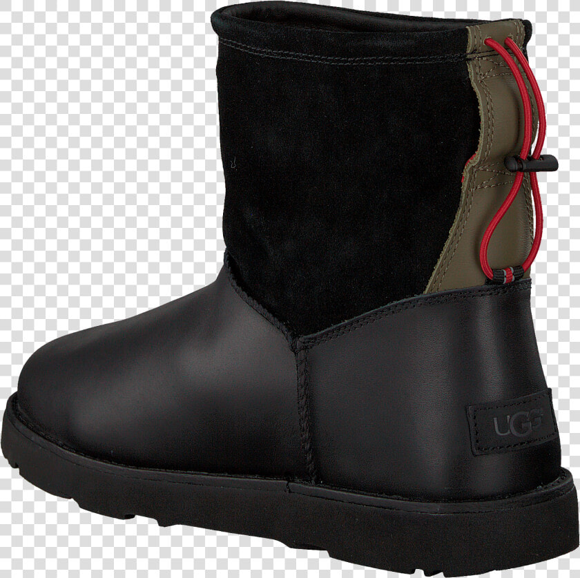 Black Ugg Classic Ankle Boots Classic Toggle Waterproof   Ugg Heren Waterproof  HD Png DownloadTransparent PNG