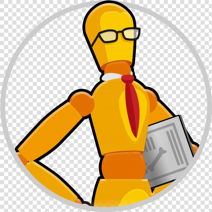 Nerdy Wooden Mannequin  HD Png DownloadTransparent PNG