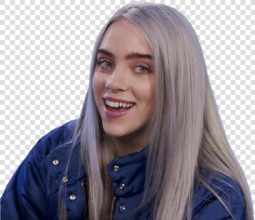 Billie Eilish Smiling   Younger Billie Eilish  HD Png DownloadTransparent PNG