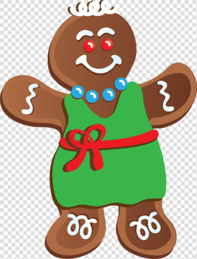 Transparent Gingerbread Girl Png   Gingerbread Man Clip Art  Png DownloadTransparent PNG