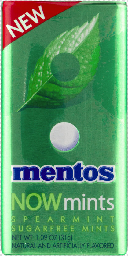 Mentos Now Mint Tray  HD Png DownloadTransparent PNG