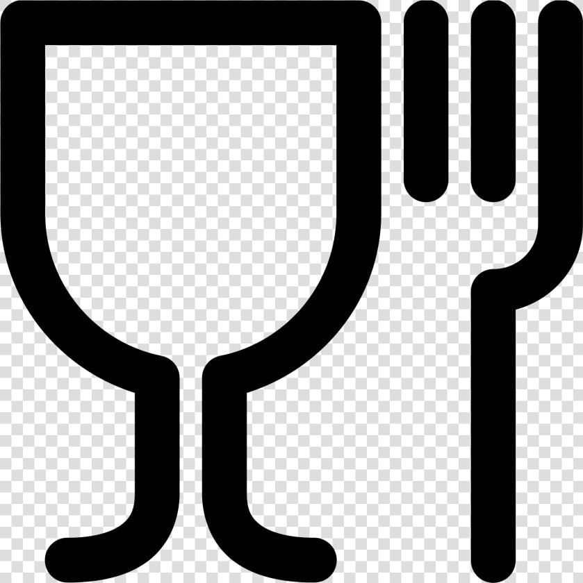 Food Icon Png Food Dinner Plate Clip Art Black And   Иконка Еда Png  Transparent PngTransparent PNG